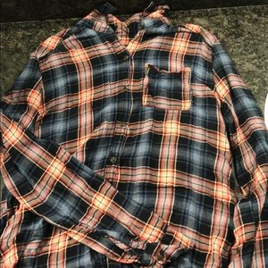 blue&red flannel